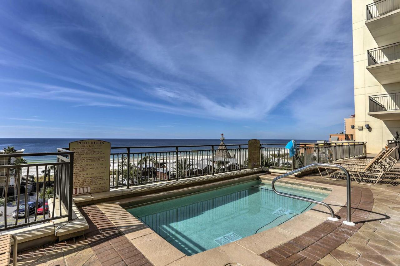 Coastal Florida Abode With Pool Access And Ocean Views Lägenhet Panama City Beach Exteriör bild